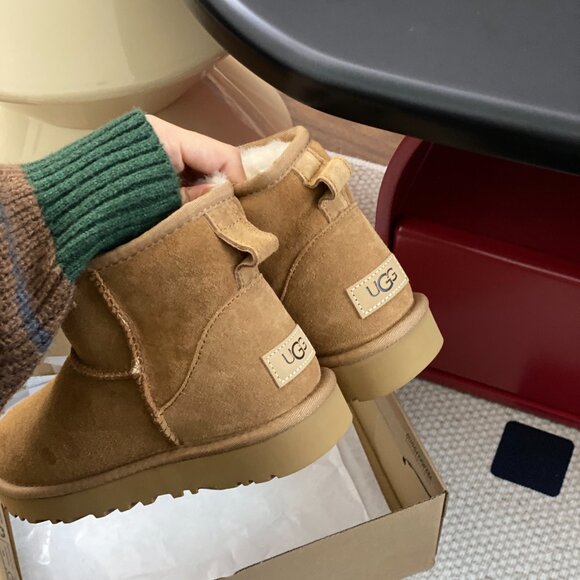 UGG Classic Ultra Mini Boots chestnut - Picture 4 of 9